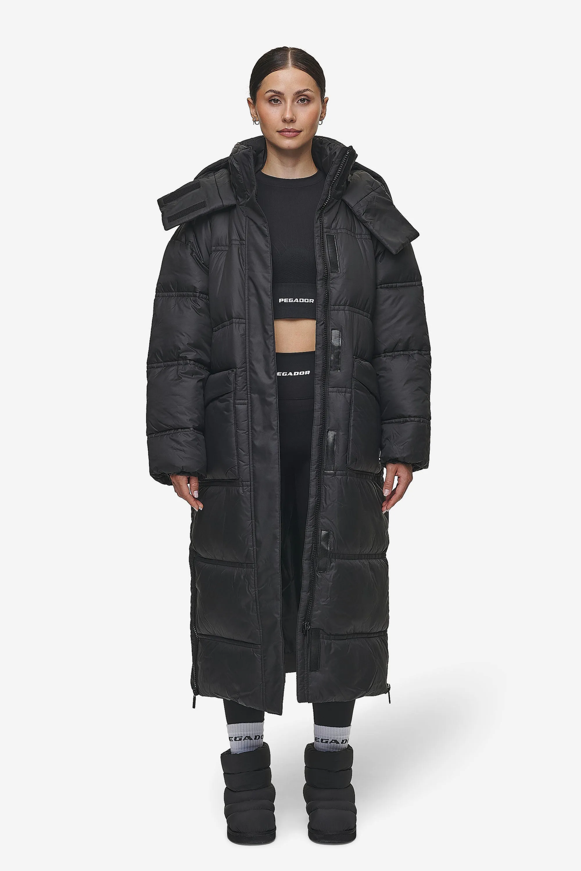 Lynn Puffer Coat Black