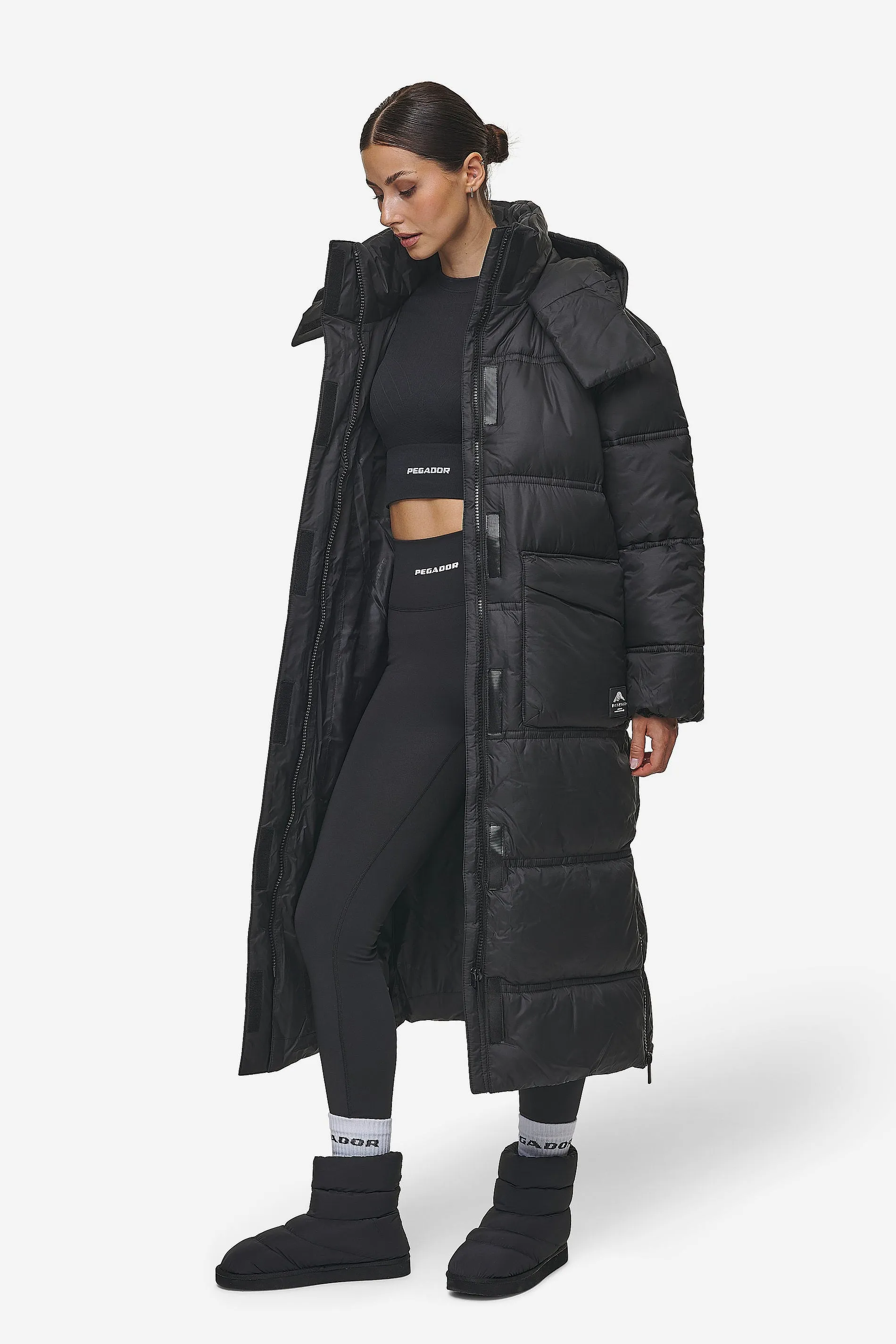 Lynn Puffer Coat Black