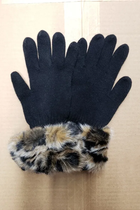 Madison Faux Fur Glove