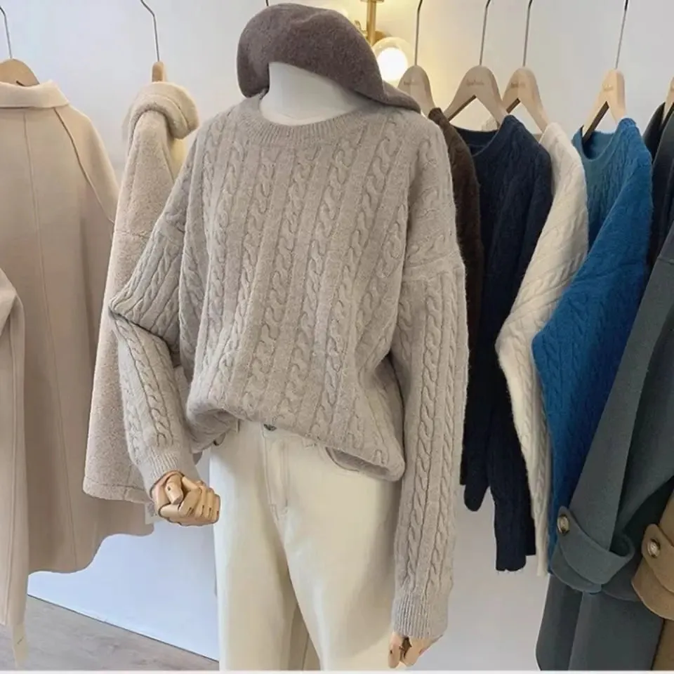 Marianna - Cable knit wool blend sweater