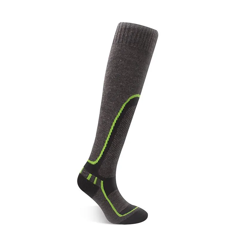 Men's Ski Socks，Outdoor Performance Padded Protection Snowboard Socks