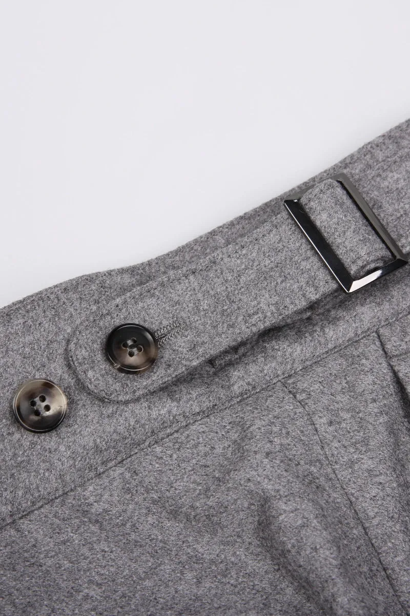 Milano Gray Double-Breasted Suit