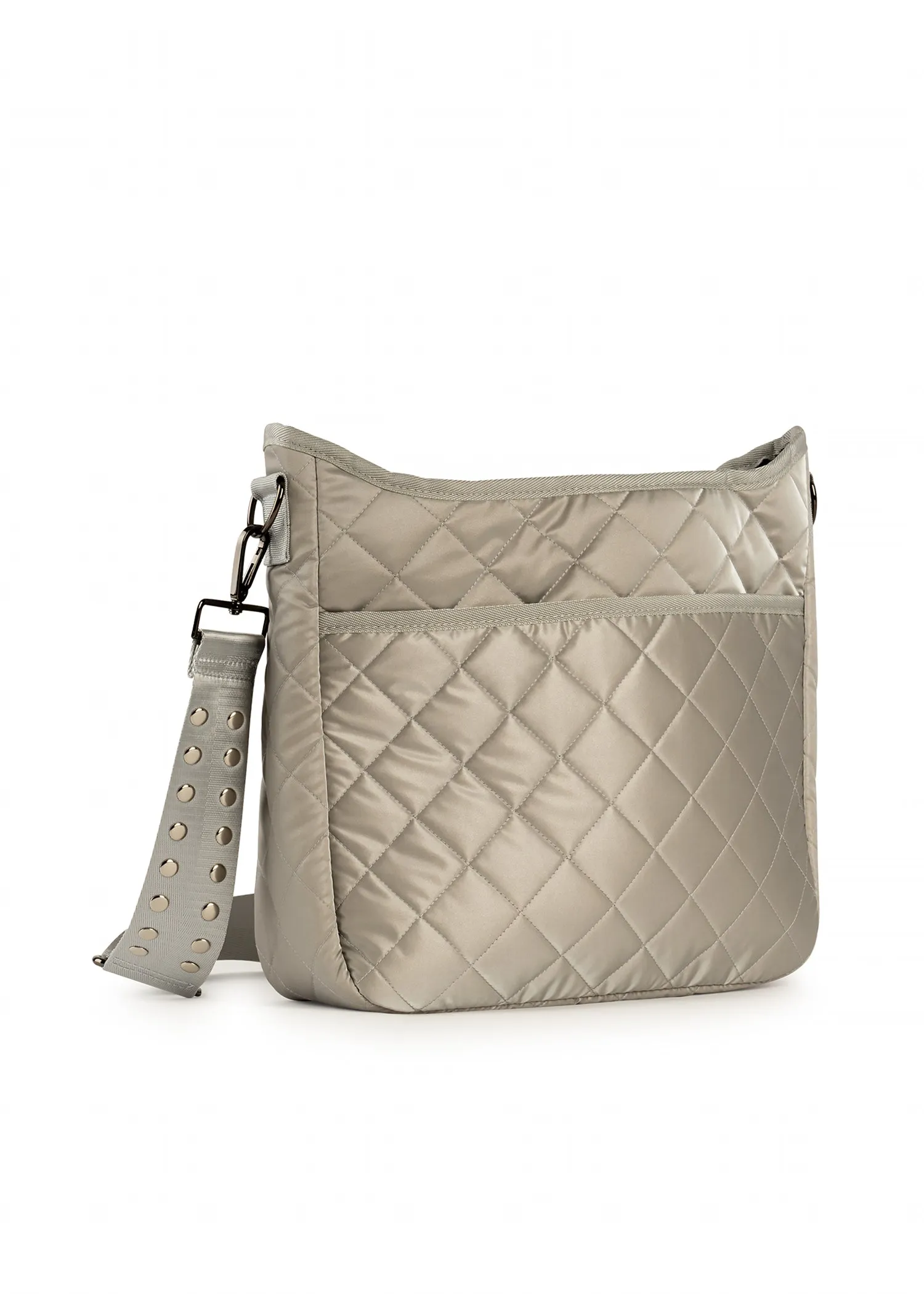 Perri Beam Quilted Puffer Crossbody Bag