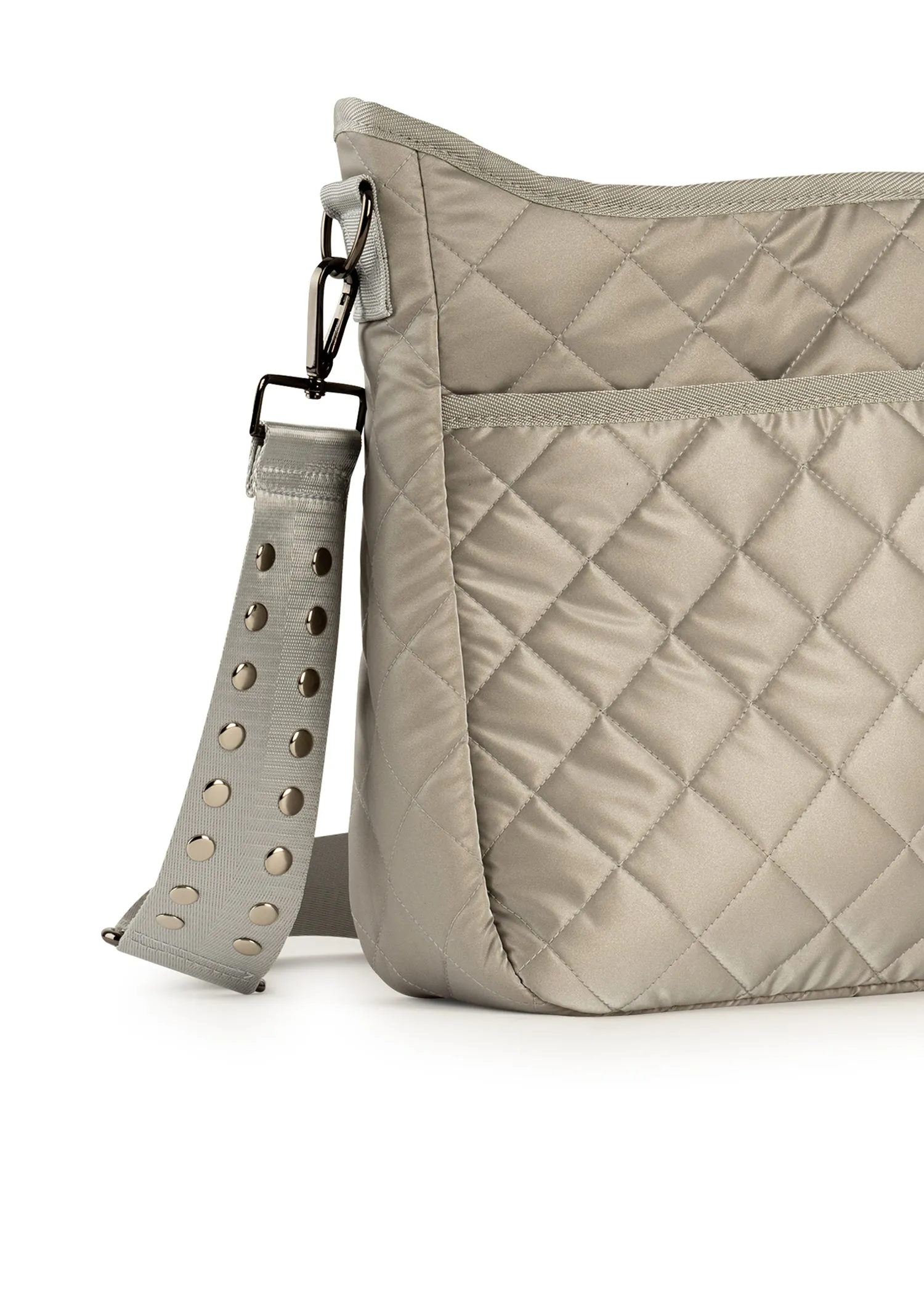 Perri Beam Quilted Puffer Crossbody Bag