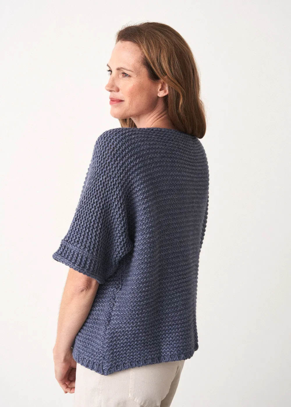 PHOEBE SWEATER - BLUE GREY