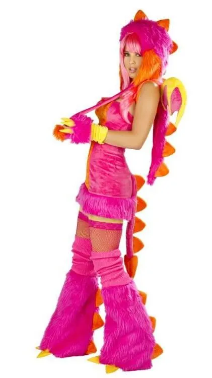 Pink Dragon Costume