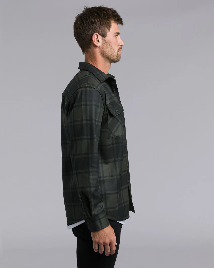 Plaid Coastal Overshirt <!-- Size L -->