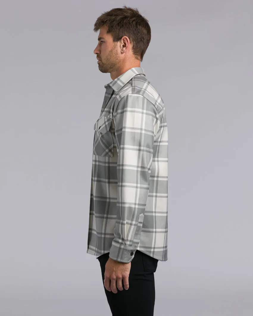 Plaid Coastal Overshirt <!-- Size L -->