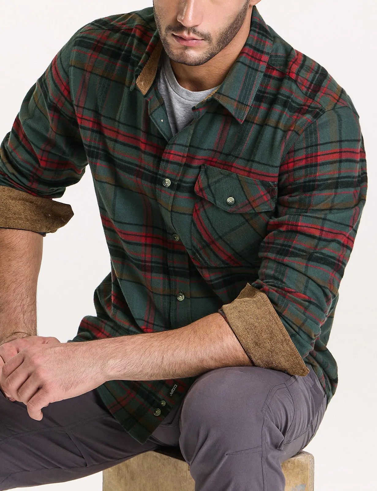 Plaid Flannel Shirt [HOF110]