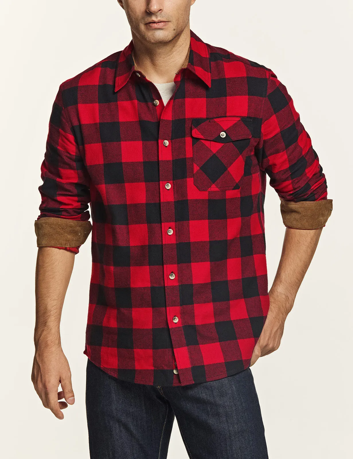 Plaid Flannel Shirt [HOF110]