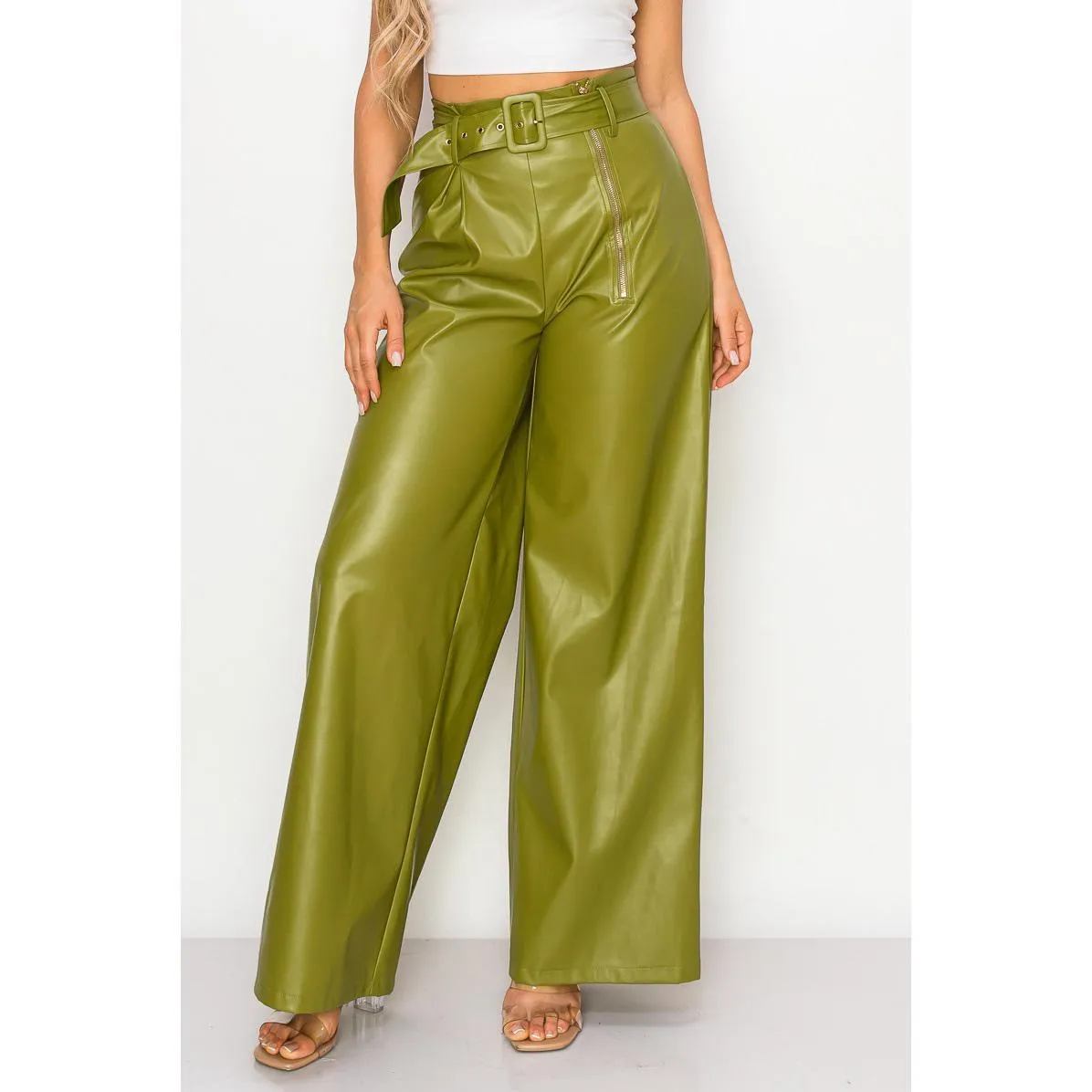 Pu Leather Pants