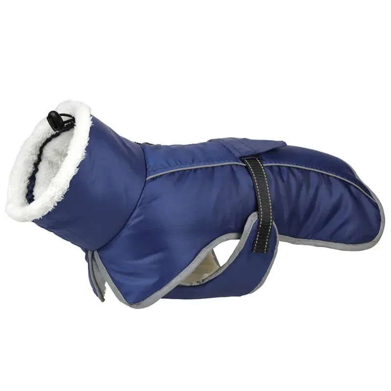 Reflective Winter Coat for Large Dogs