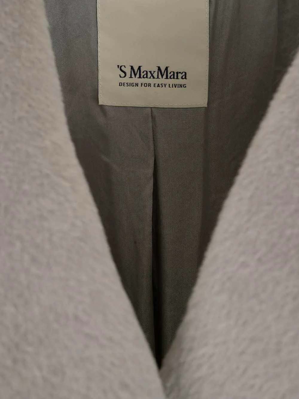 'S Max Mara Double Breasted Coat