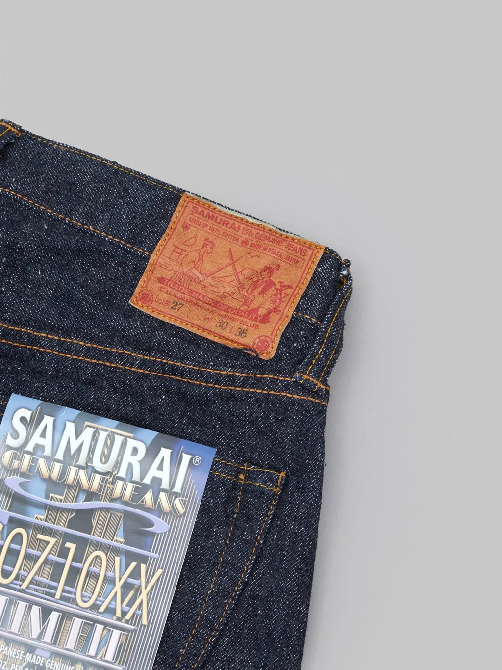 Samurai Jeans S0710XX "Otokogi" 15oz Slim Straight Jeans