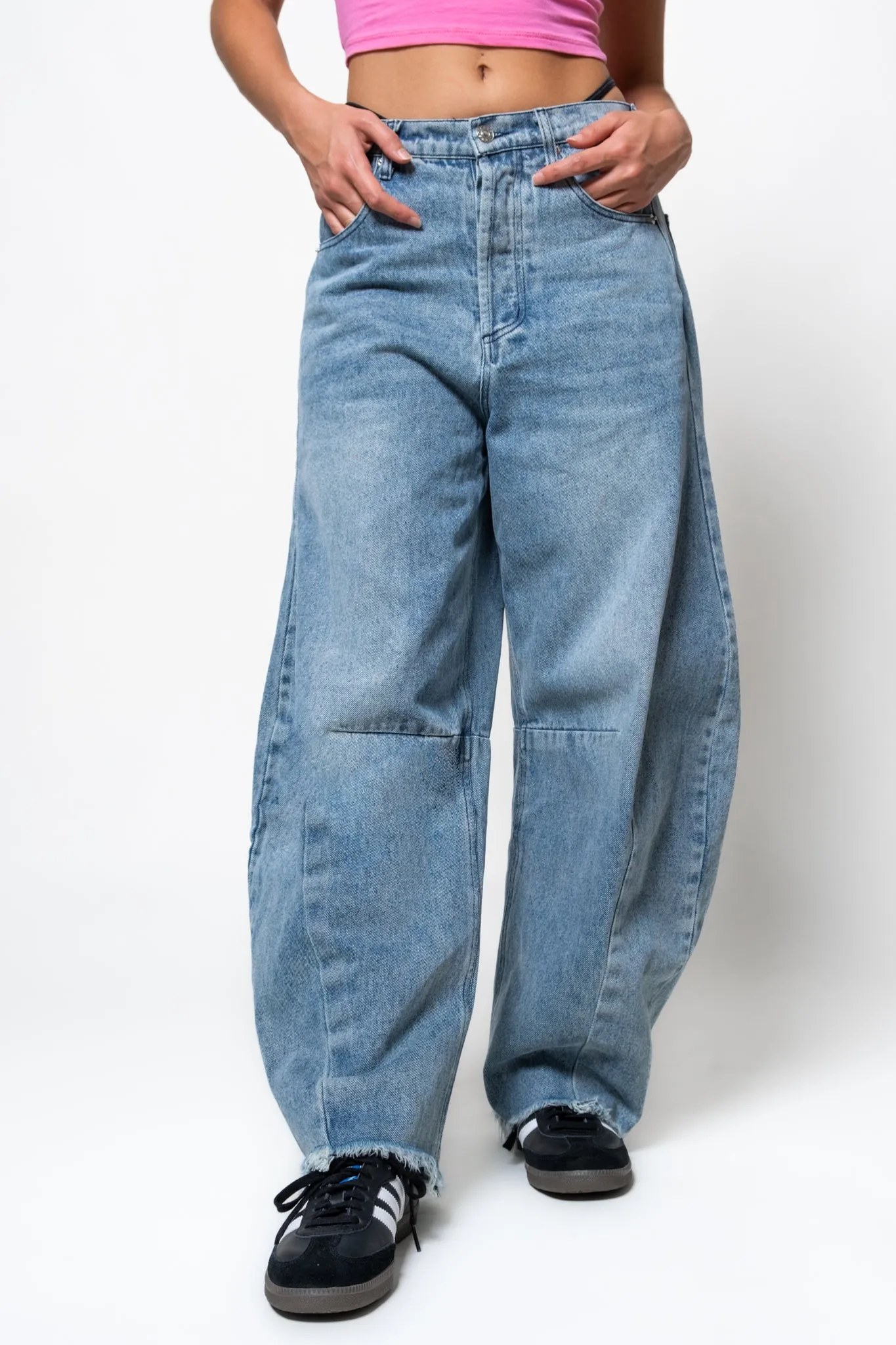 Stanley Barrel Leg Jeans