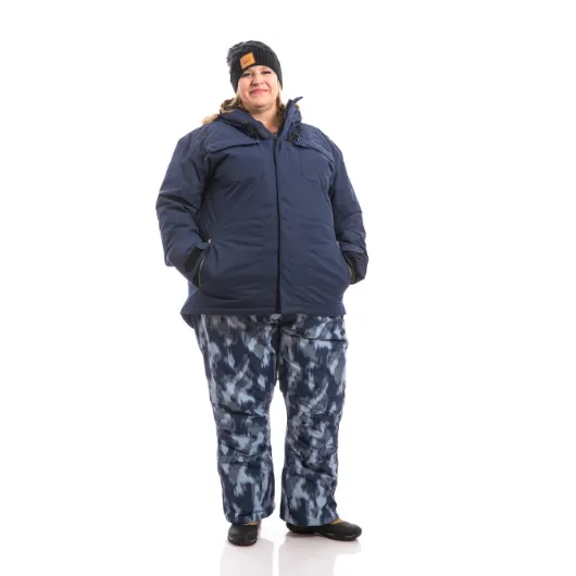 Statement Insulated Plus Size Snow Pants | Ikat