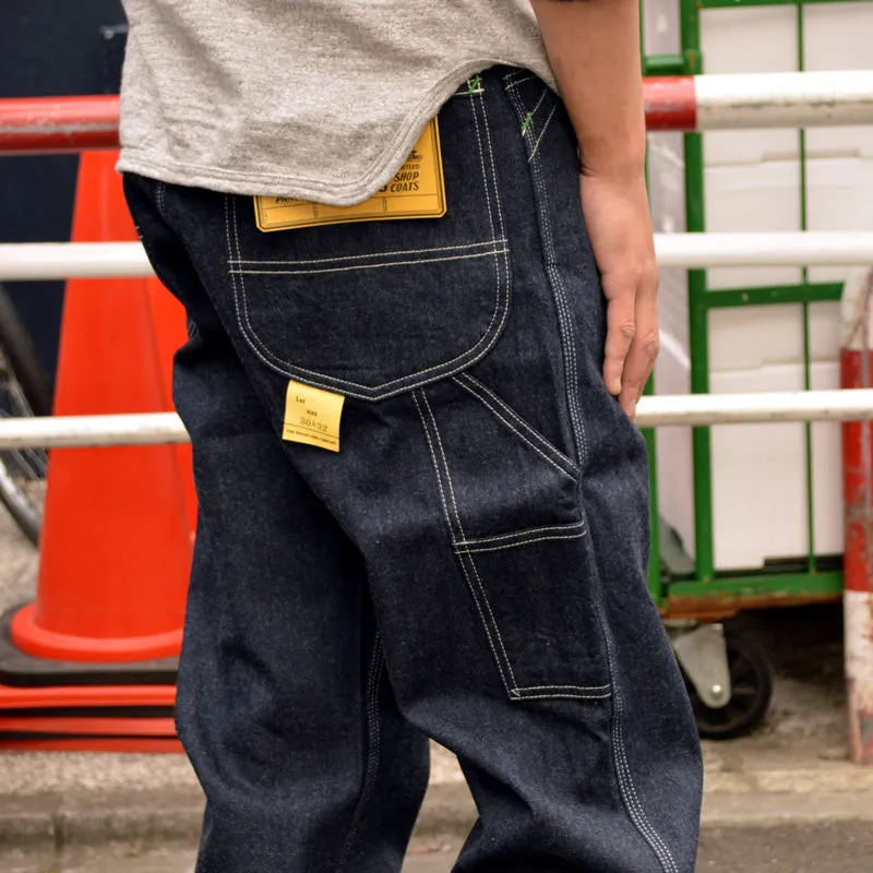 SUGAR CANE "SC41822" 11oz. BLUE DENIM WORK PANTS