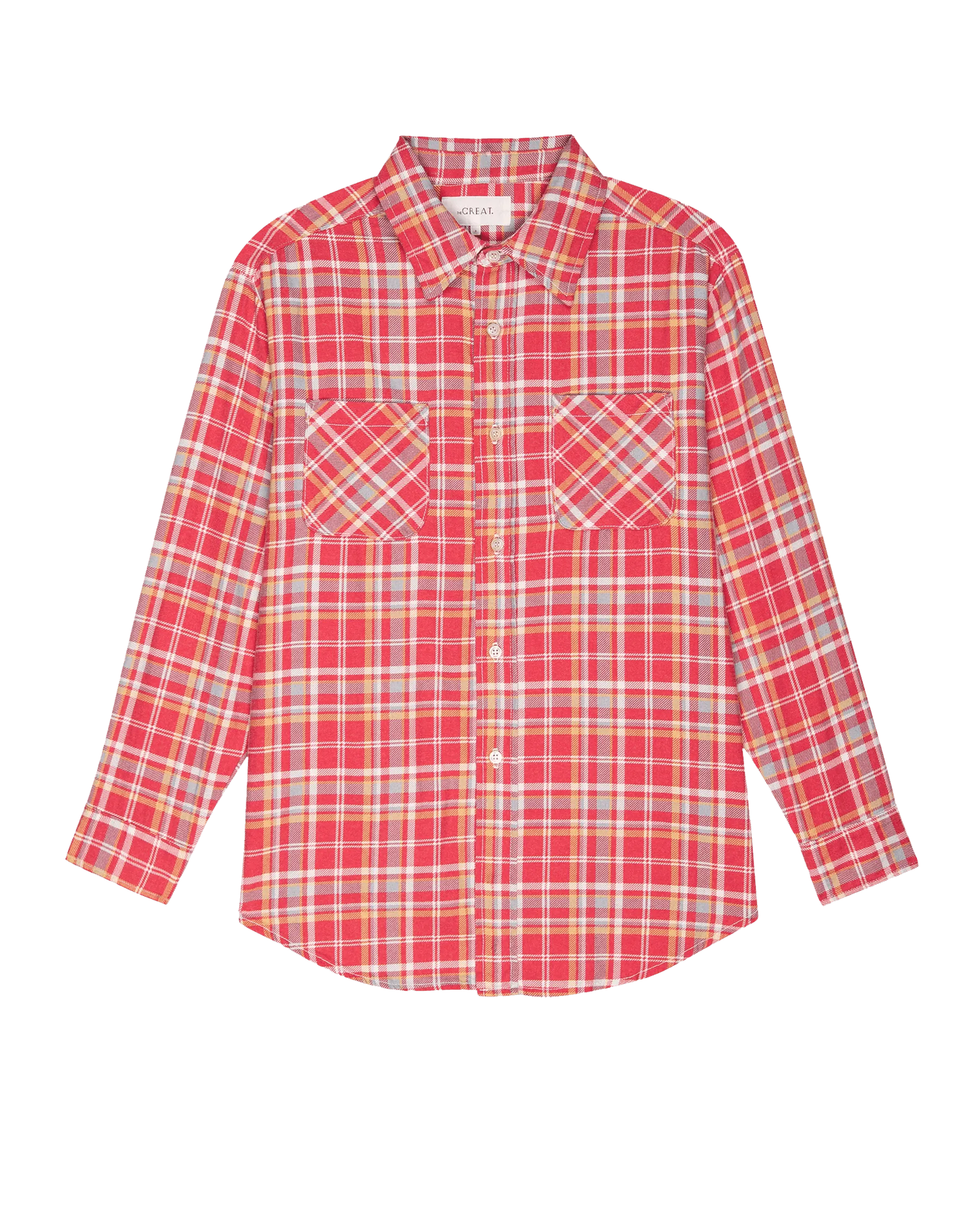 The Wrangler Top. -- Yellowstone Plaid