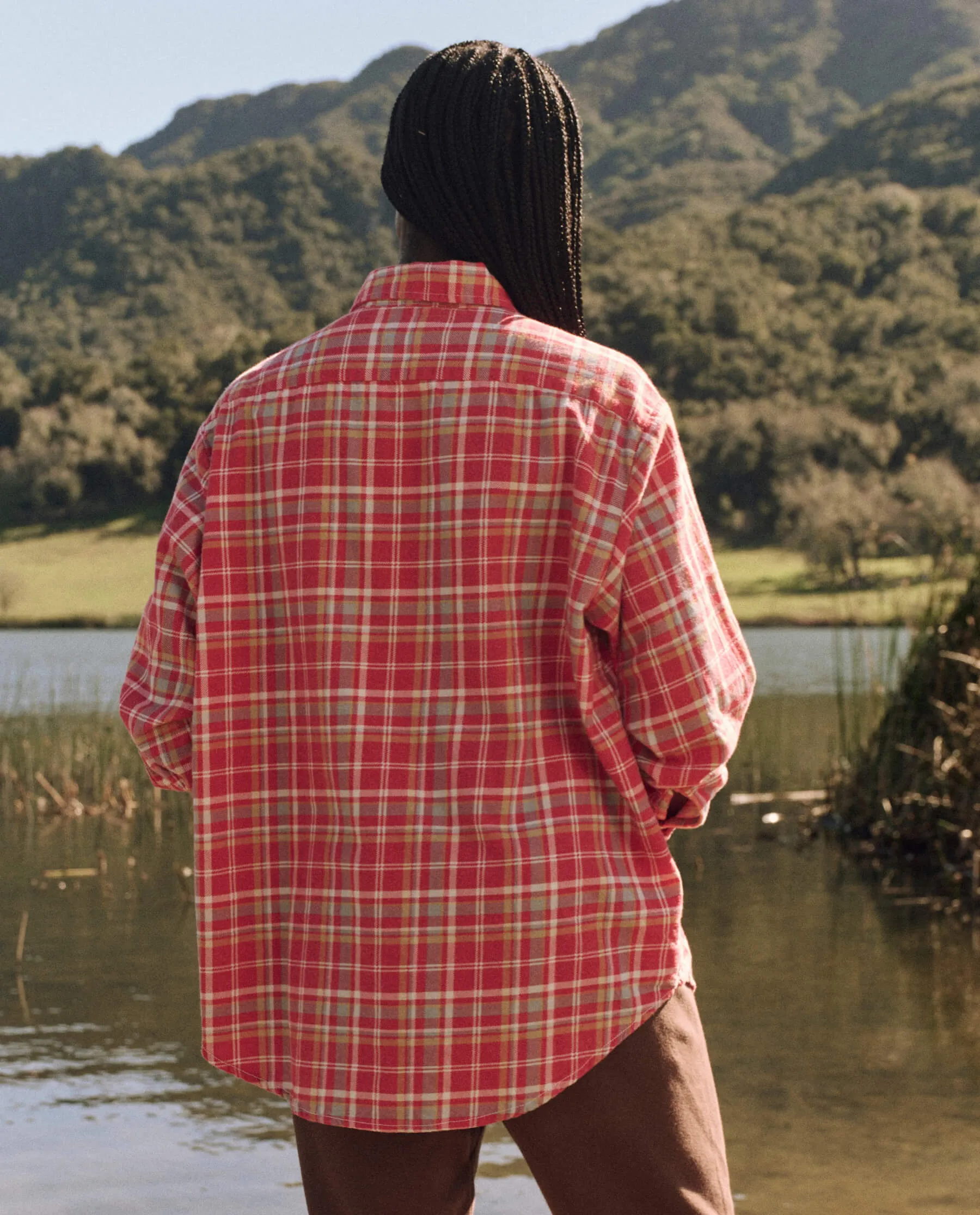 The Wrangler Top. -- Yellowstone Plaid