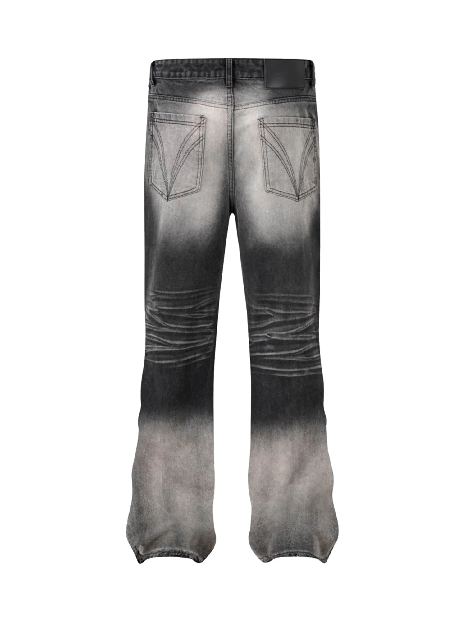 Thesupermade High Street Hip Hop Distressed Washed Jeans