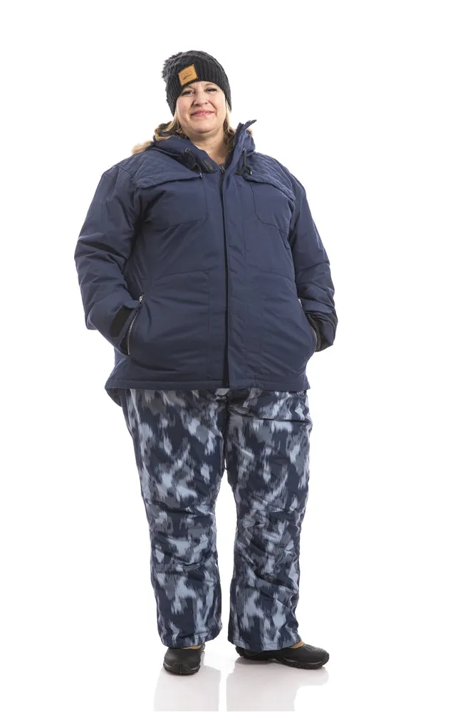 Uptown Plus Size Parka | 21-2210 | Navy