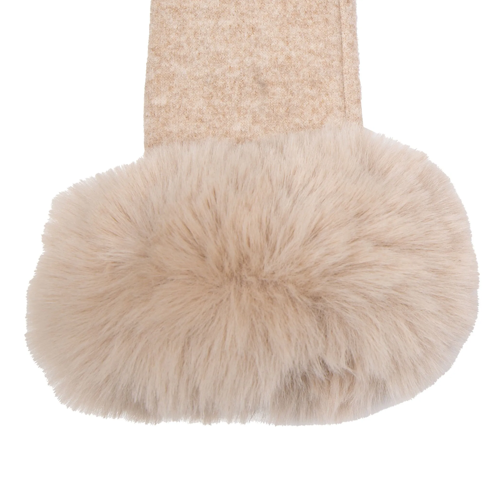 Women’s Gloves with Faux Fur Cuffs