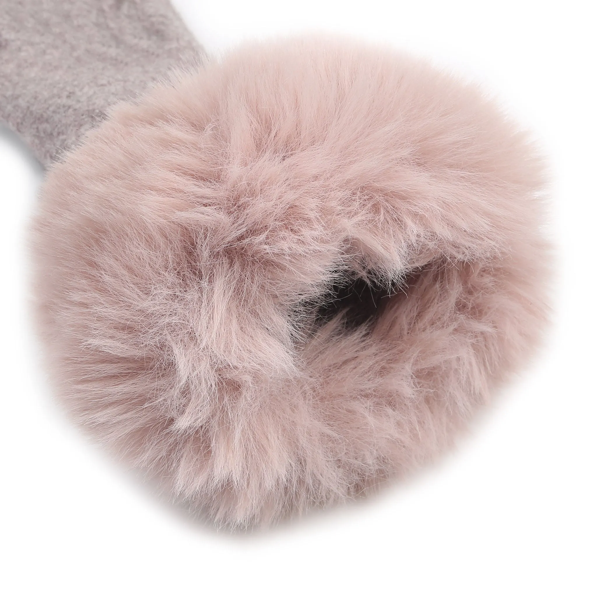 Women’s Gloves with Faux Fur Cuffs