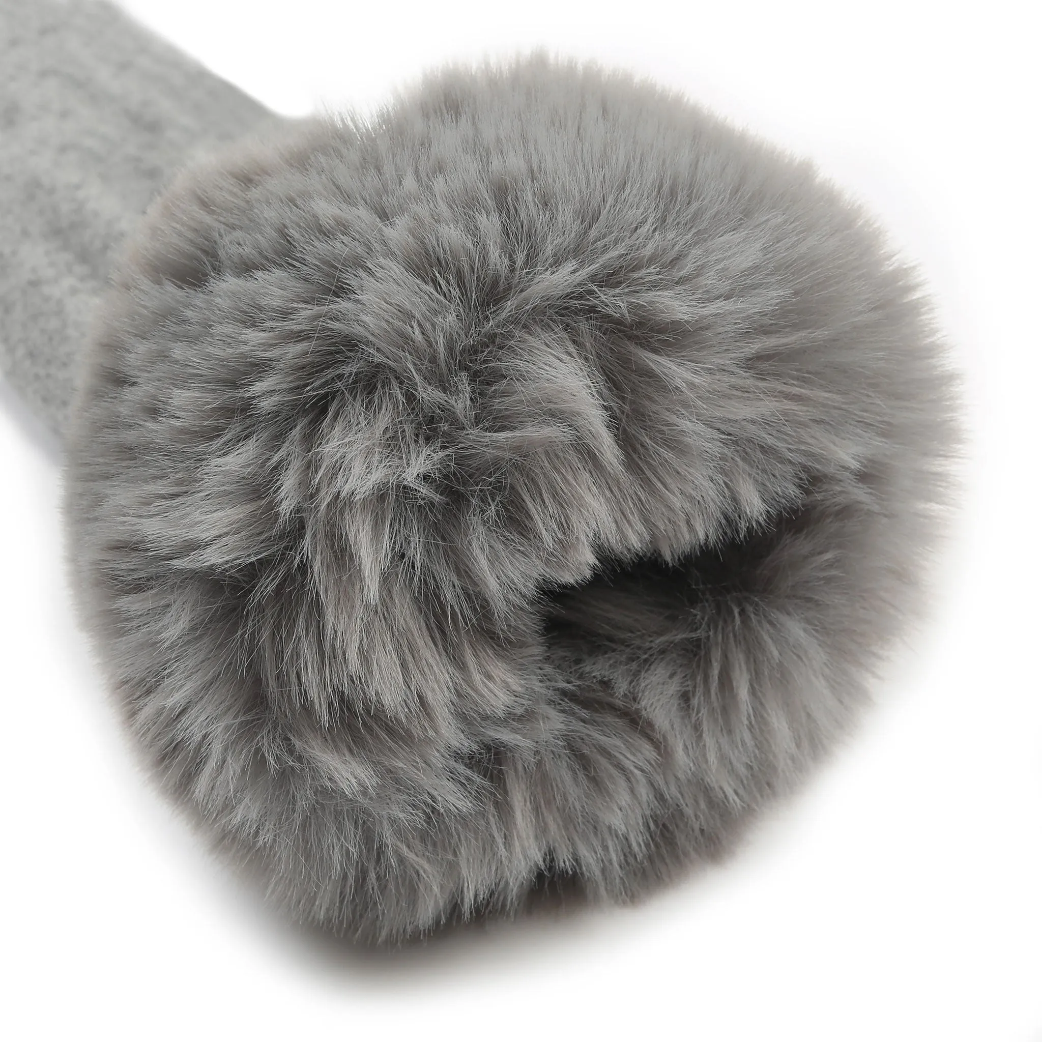 Women’s Gloves with Faux Fur Cuffs