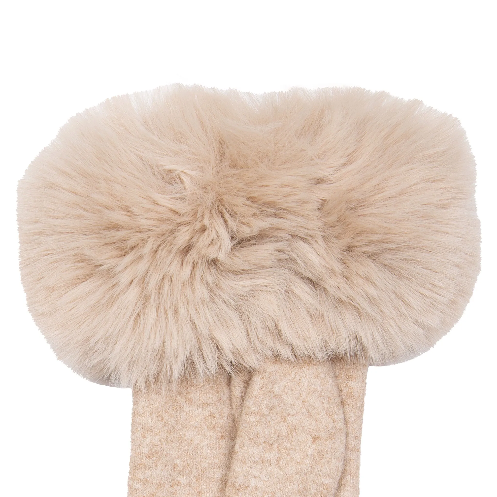 Women’s Gloves with Faux Fur Cuffs