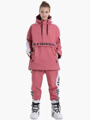 Womens Top Fashion Snowboard Suit Snowsuit  Jacket & Pants Set