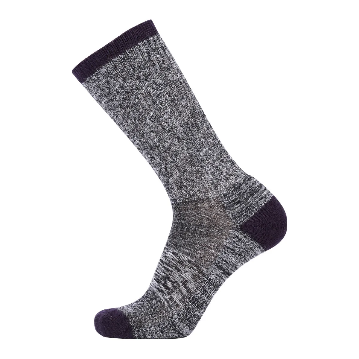 Women's Touch Wear Everyday Black Stripes crew socks 4-packs